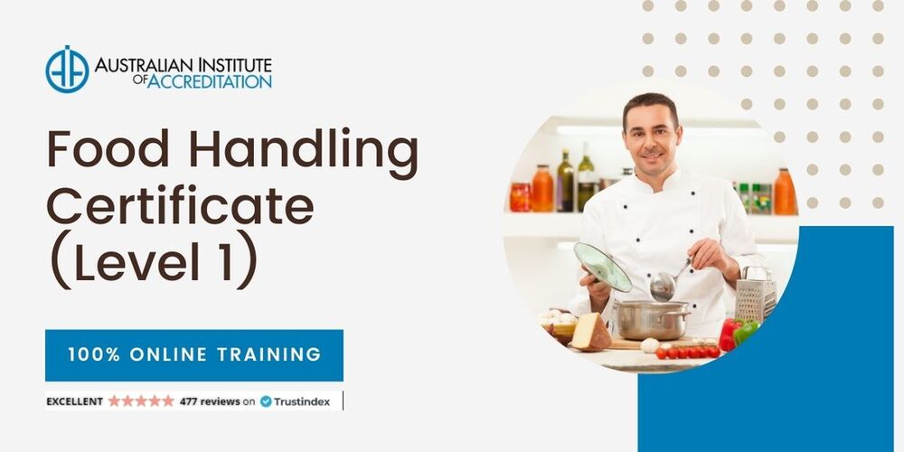 Food Handling Certificate (Level 1) Food Safety Food Safety Course By
